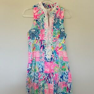 Lilly Pulitzer Alexa Shift Dress – Summer Remix Patch Print